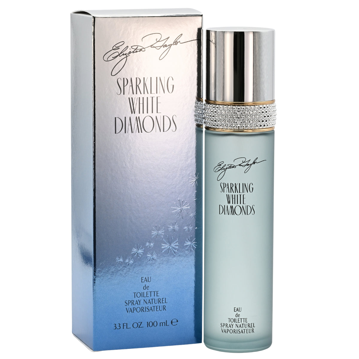 SPARKLING WHITE DIAMONDS Elizabeth Taylor perfume 3.3 oz 3.4 edt NEW IN BOX 719346140201