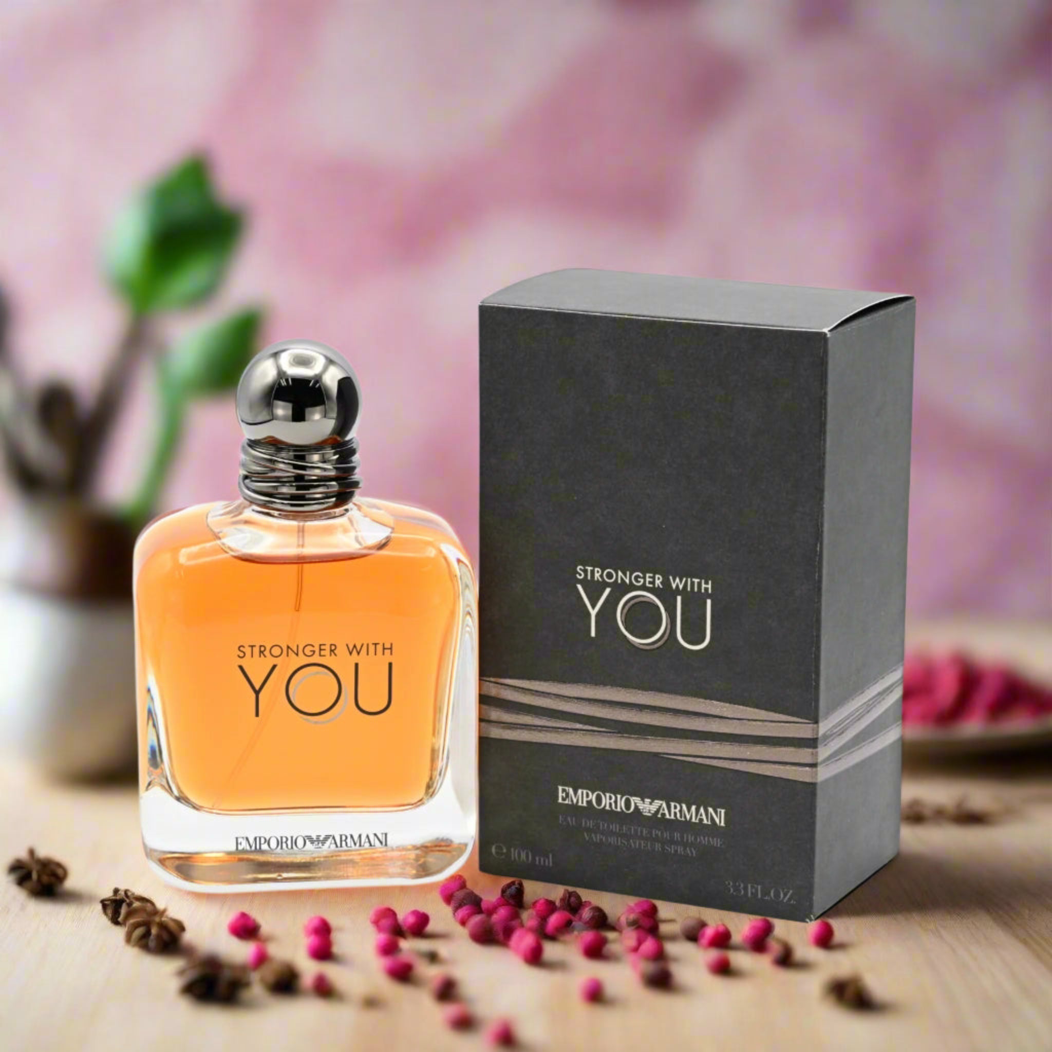 Stronger With You by Giorgio Armani cologne for men EDT 3.3 / 3.4 oz N