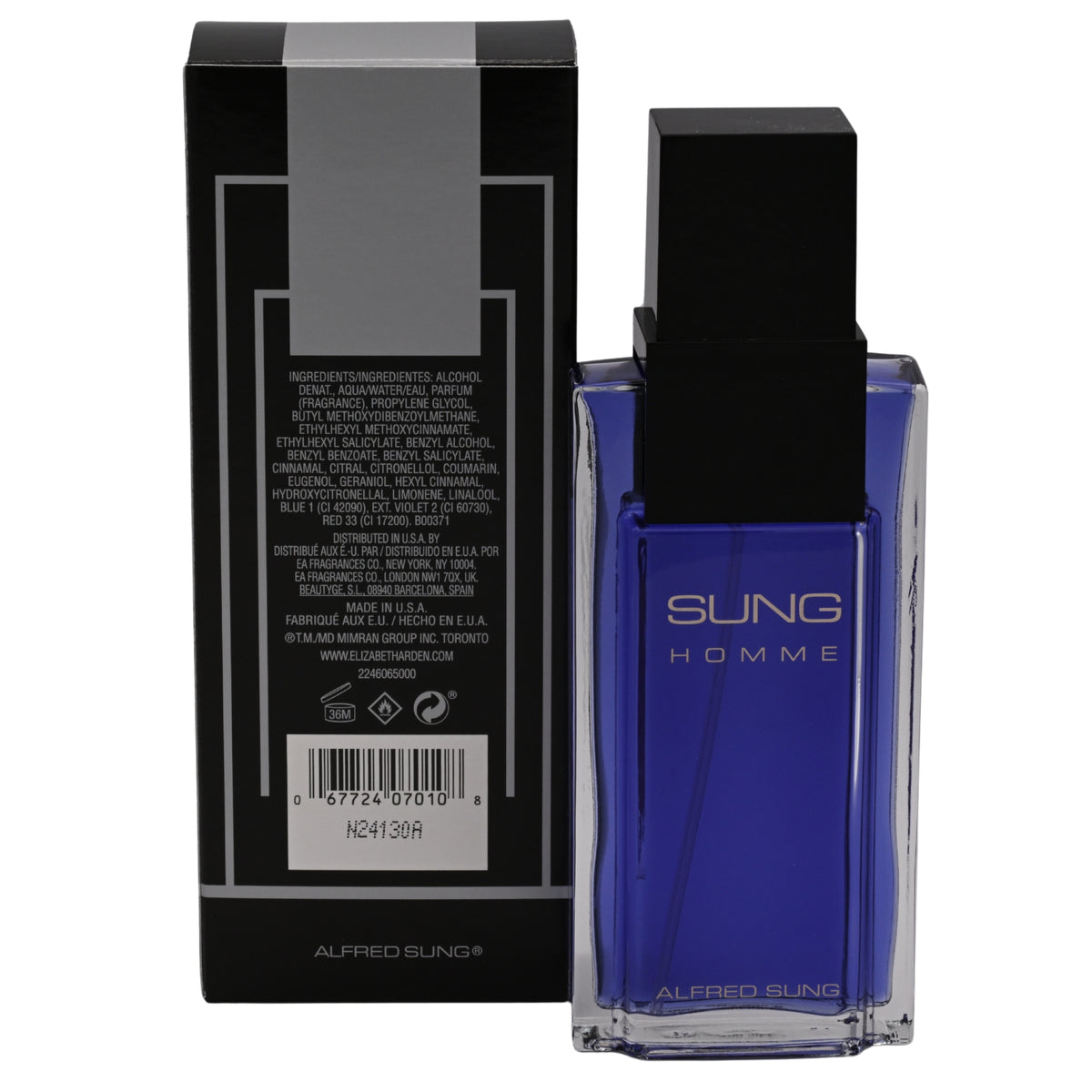 Sung Homme by Alfred Sung cologne for men EDT 3.3 / 3.4 oz New in Box 067724070108