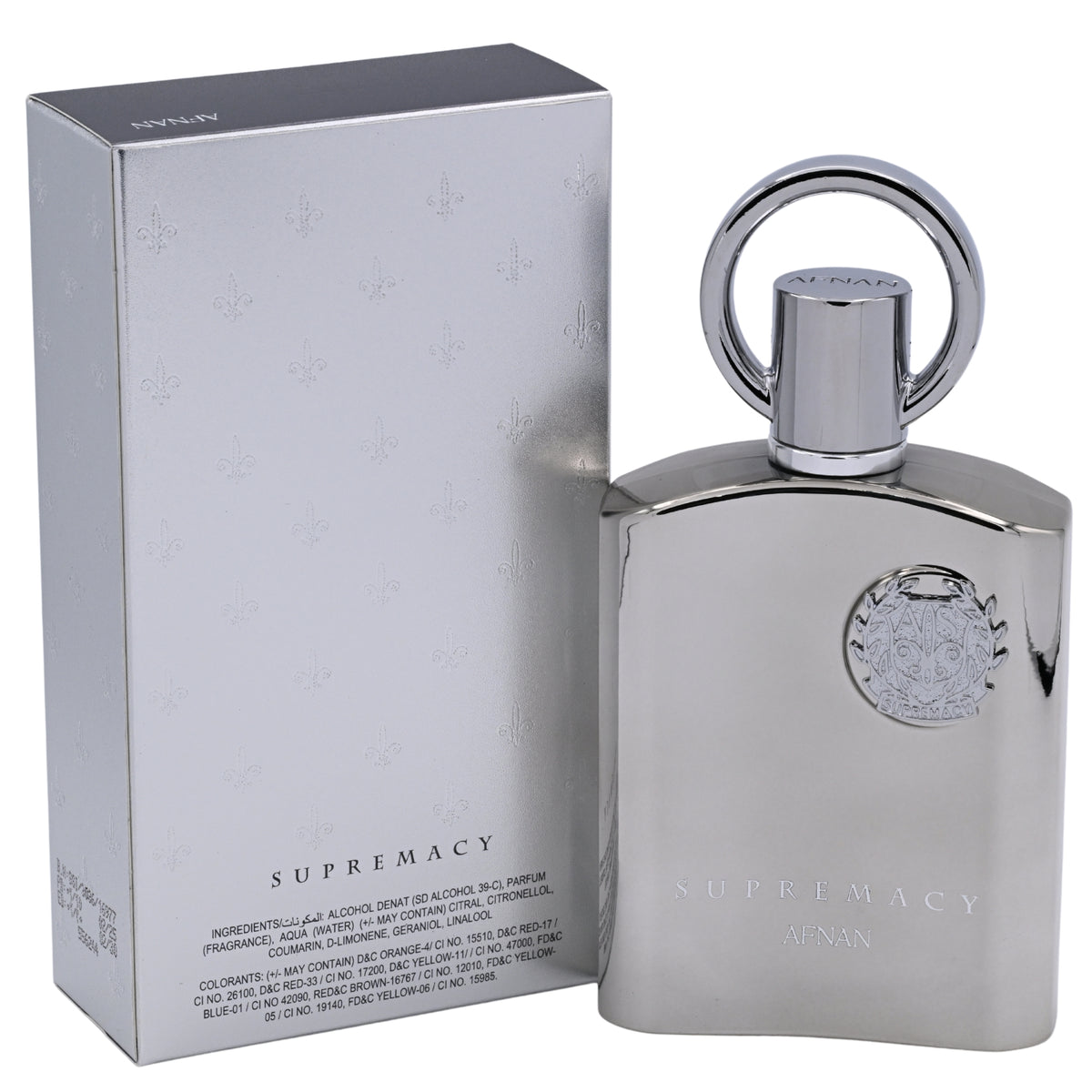 Supremacy Silver by Afnan cologne for men EDP 3.3 / 3.4 oz New in Box 6290171000976