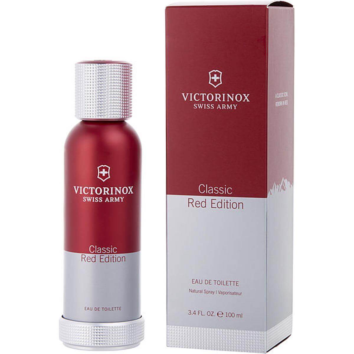 Swiss Army Classic Red Edition by Victorinox cologne EDT 3.3 / 3.4 oz New in Box 7611160217196