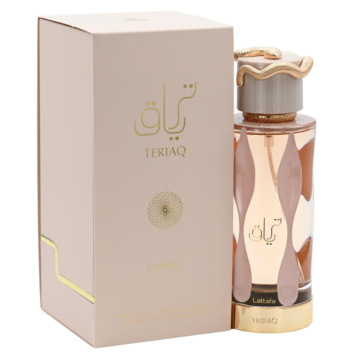 Teriaq by Lattafa perfume for unisex EDP 3.3 / 3.4 oz New in Box 6290360595764