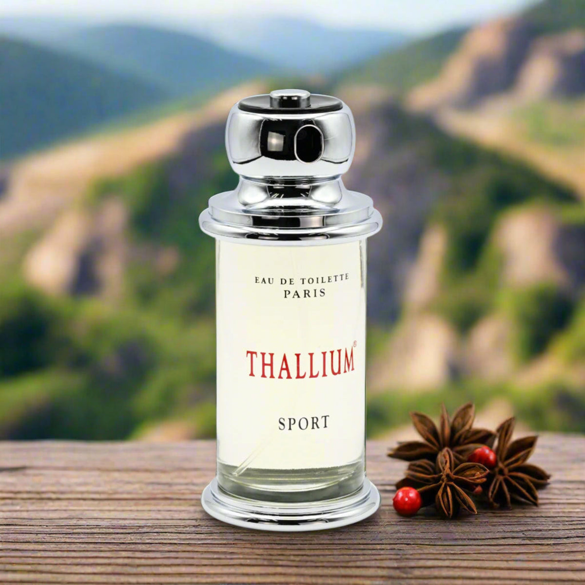 THALLIUM SPORT by YVES DE SISTELLE for Men EDT 3.3 / 3.4 oz New In Box 3442151009223