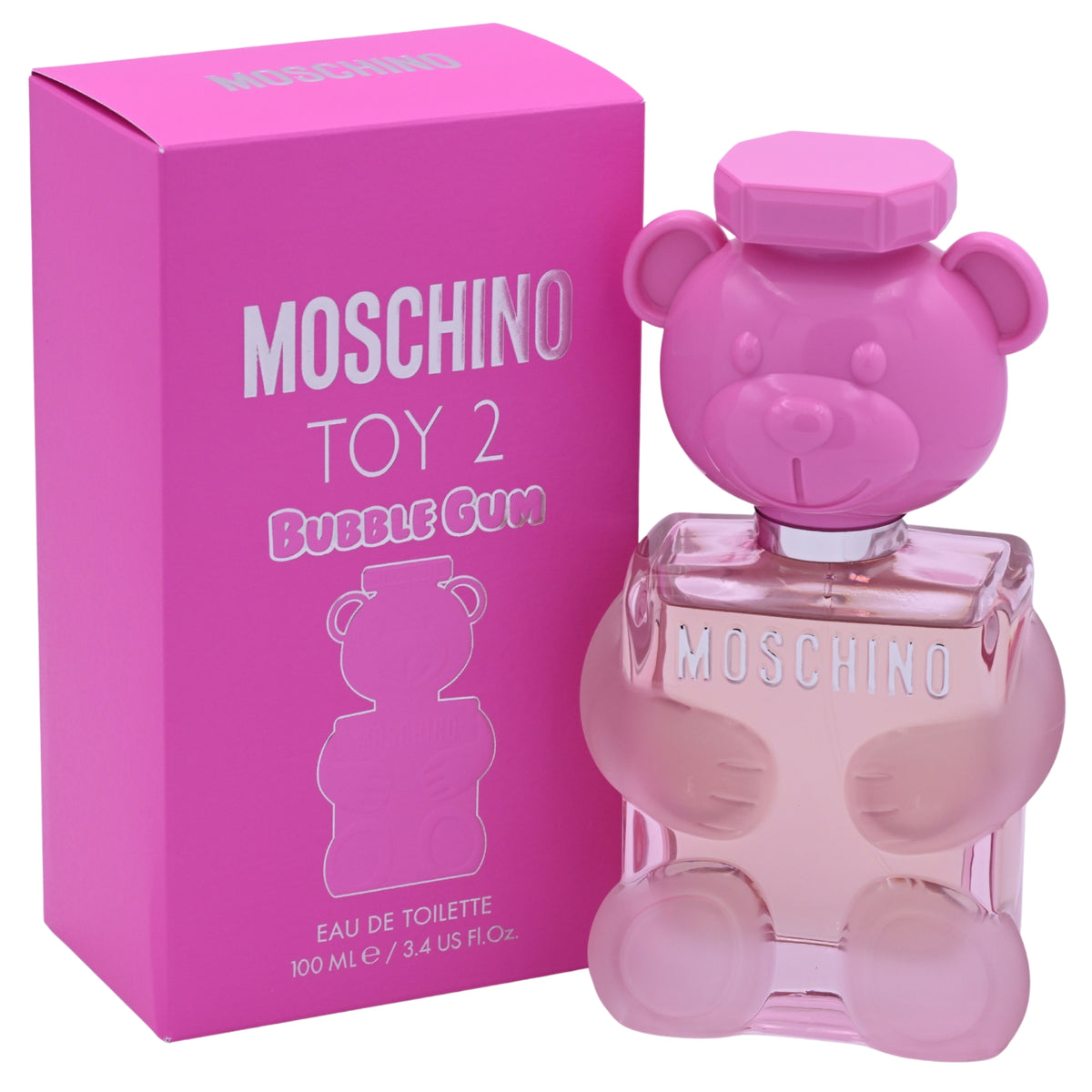 Toy 2 Bubble Gum by Moschino for women EDT 3.3 / 3.4 oz New In Box 8011003864089