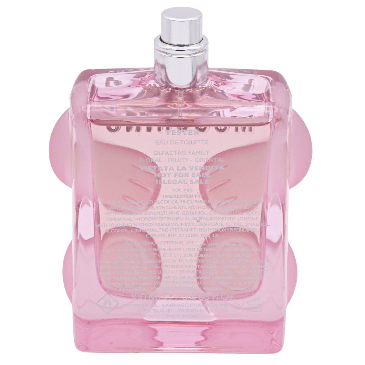 Toy 2 Bubble Gum by Moschino for women EDT 3.3 / 3.4 oz New Tester 8011003864508