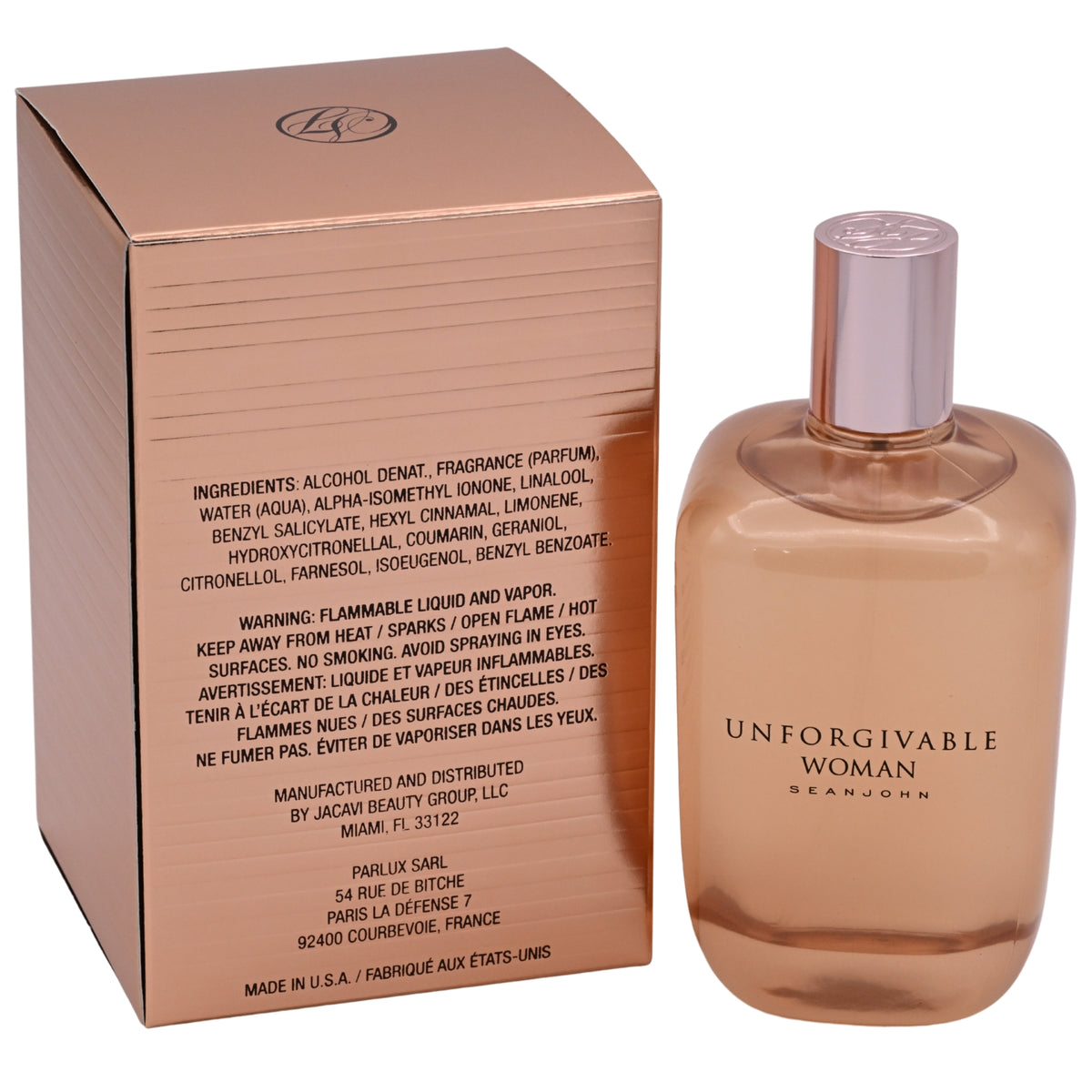 UNFORGIVABLE Sean John Women 4.2 oz edp perfume NEW IN BOX 855560005091