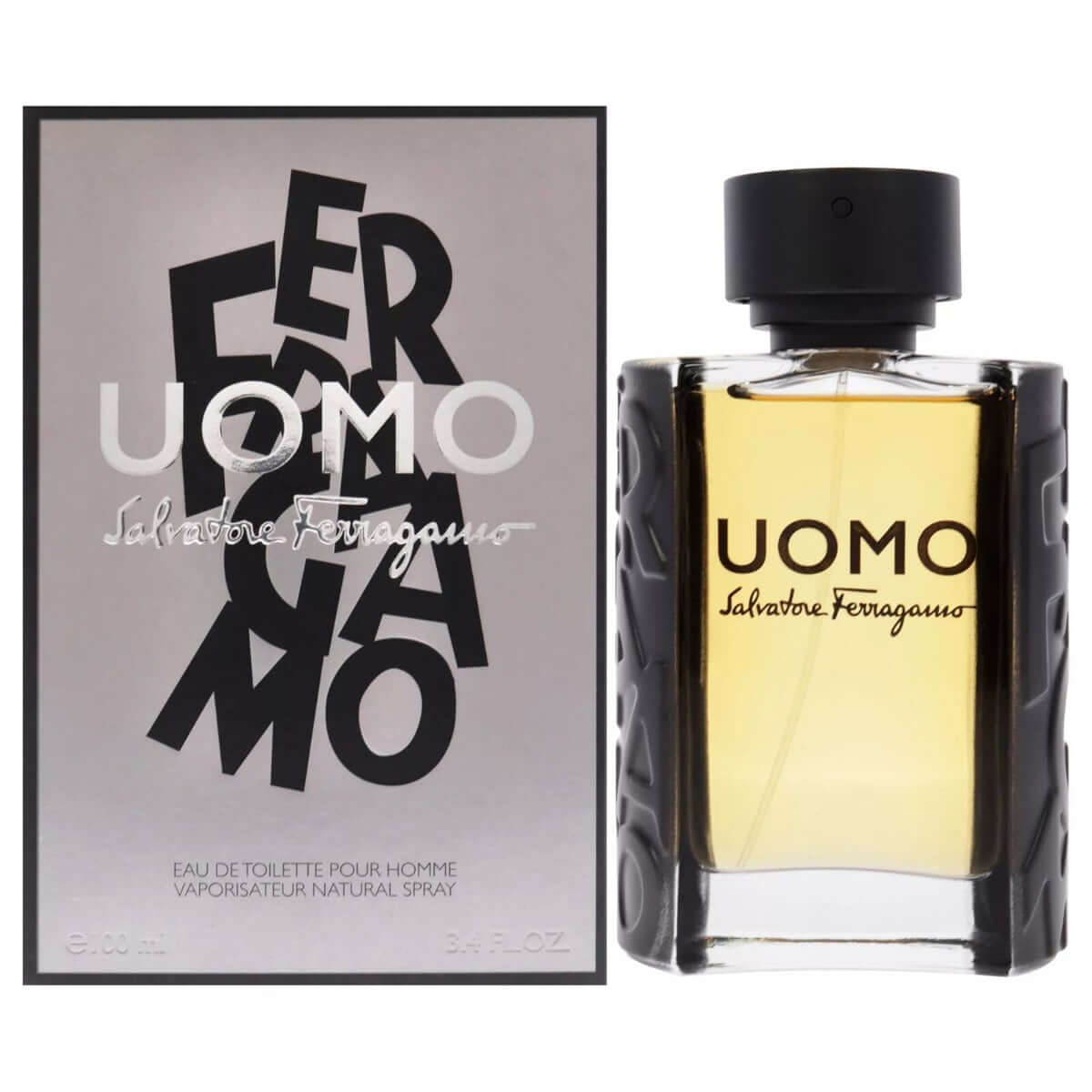 Uomo by Salvatore Ferragamo cologne for men EDT 3.3 / 3.4 oz New in Box 8052086371804
