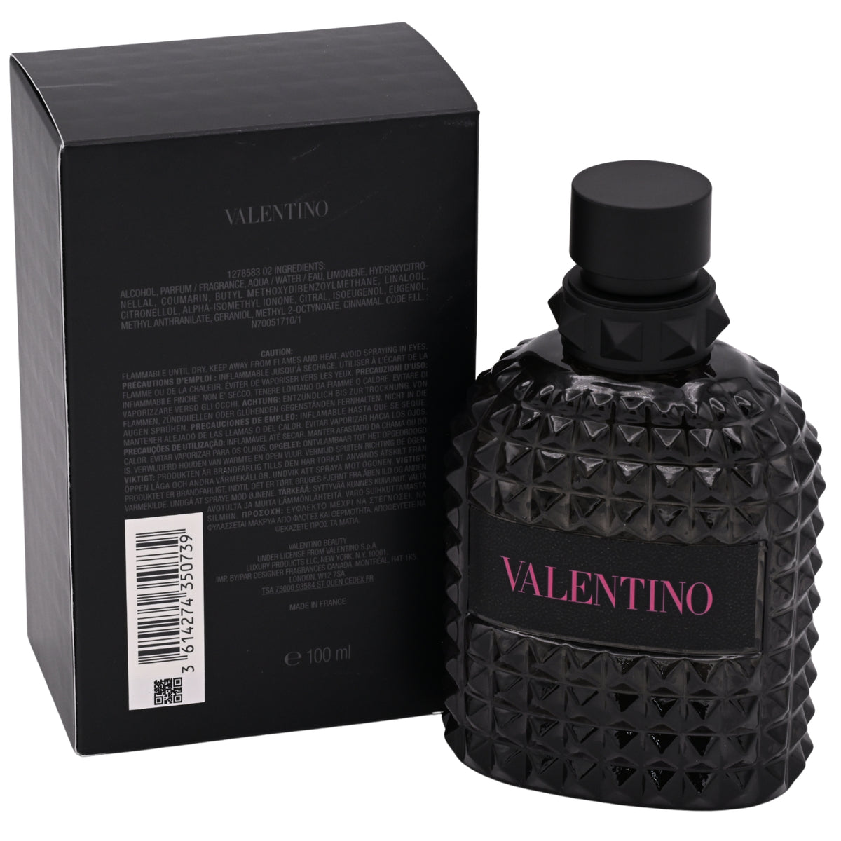 Valentino Uomo Born in Roma Extradose Parfum Spray for Men 3.4 oz (100 ml) - Valentino Beauty 3614274350739