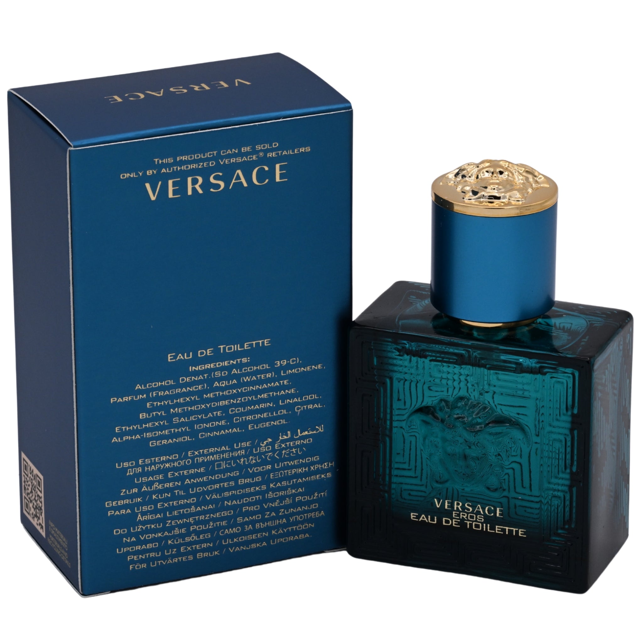 Versace Eros by Gianni Versace cologne Men EDT 1.0 oz