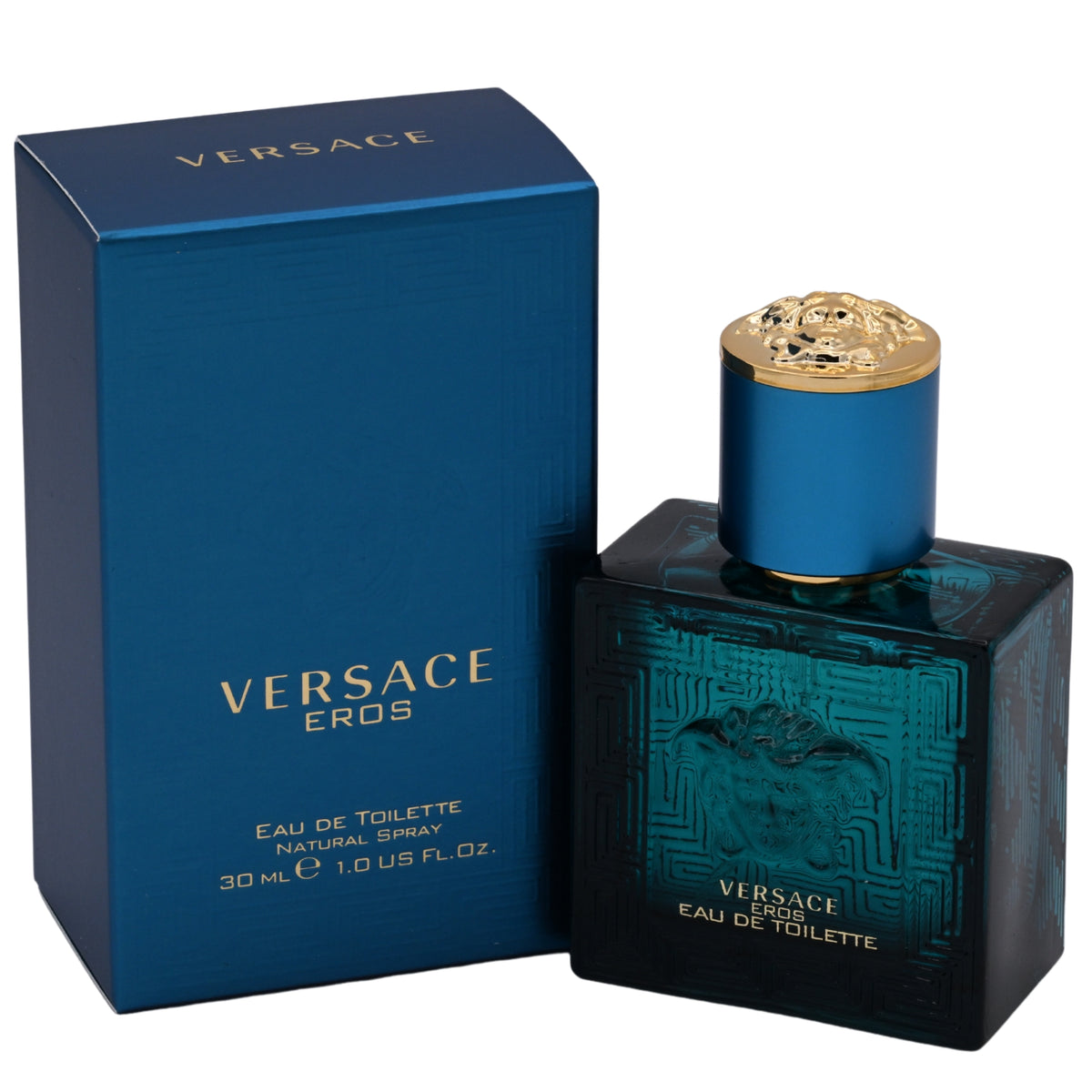 Versace Eros by Gianni Versace cologne for men EDT 1 / 1.0 oz New in Box 8011003809196