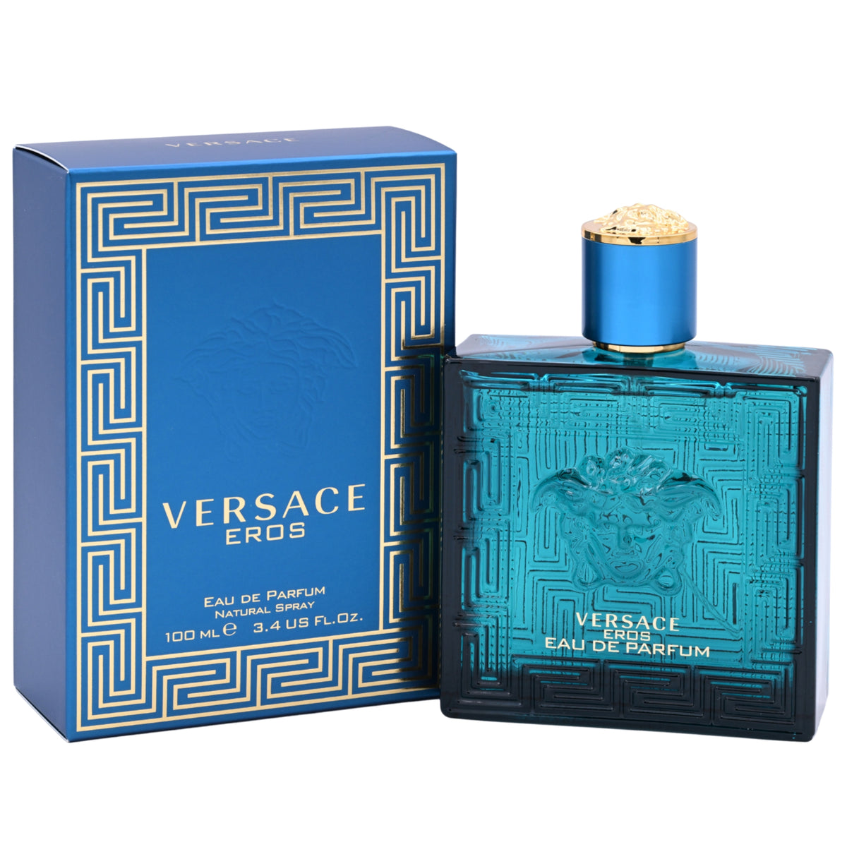 Versace Eros by Versace cologne for men EDP 3.3 / 3.4 oz New In Box 8011003861224