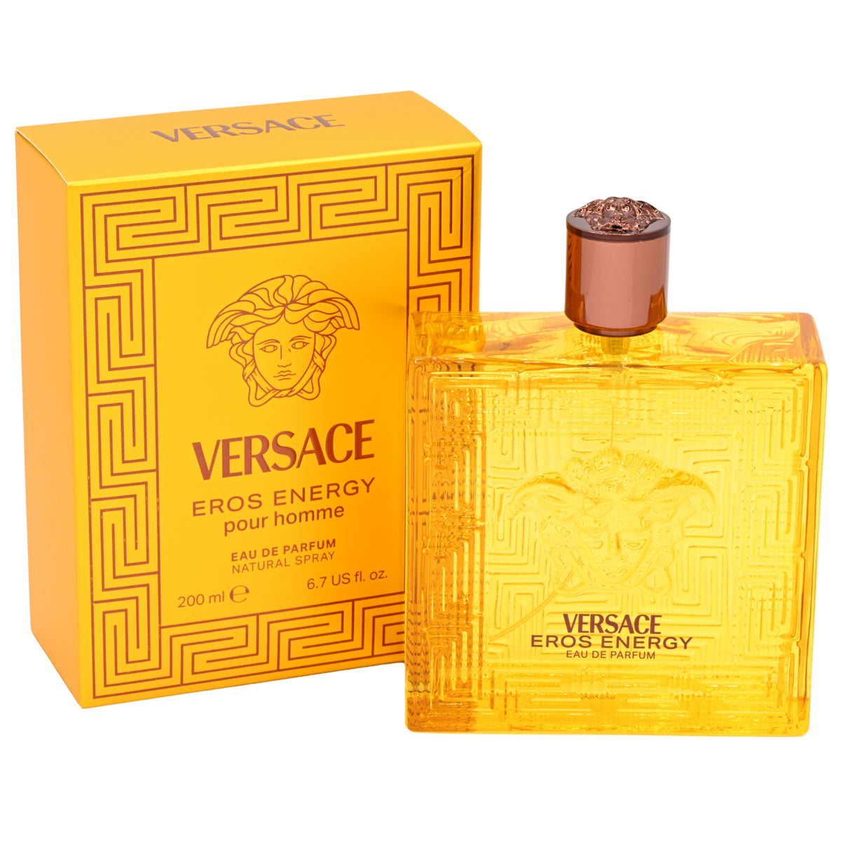 Versace Eros Energy Eau de Parfum Spray for Men 6.7 oz (Gianni Versace) 8011003890811
