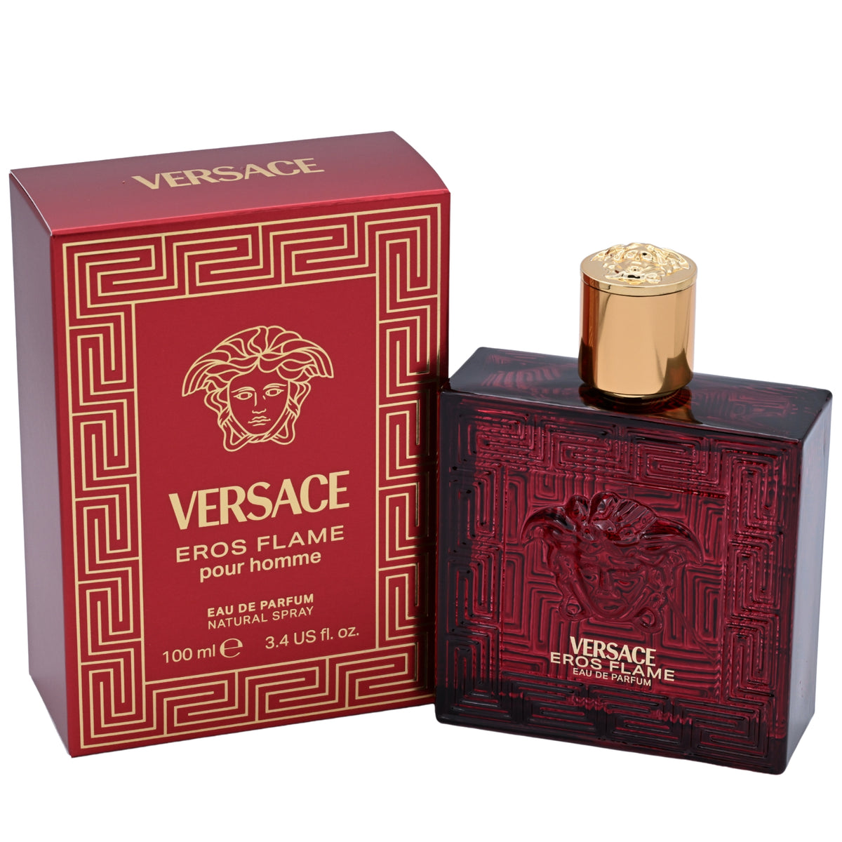 VERSACE EROS FLAME by Versace for men cologne EDP 3.3 / 3.4 oz New in Box 8011003845354