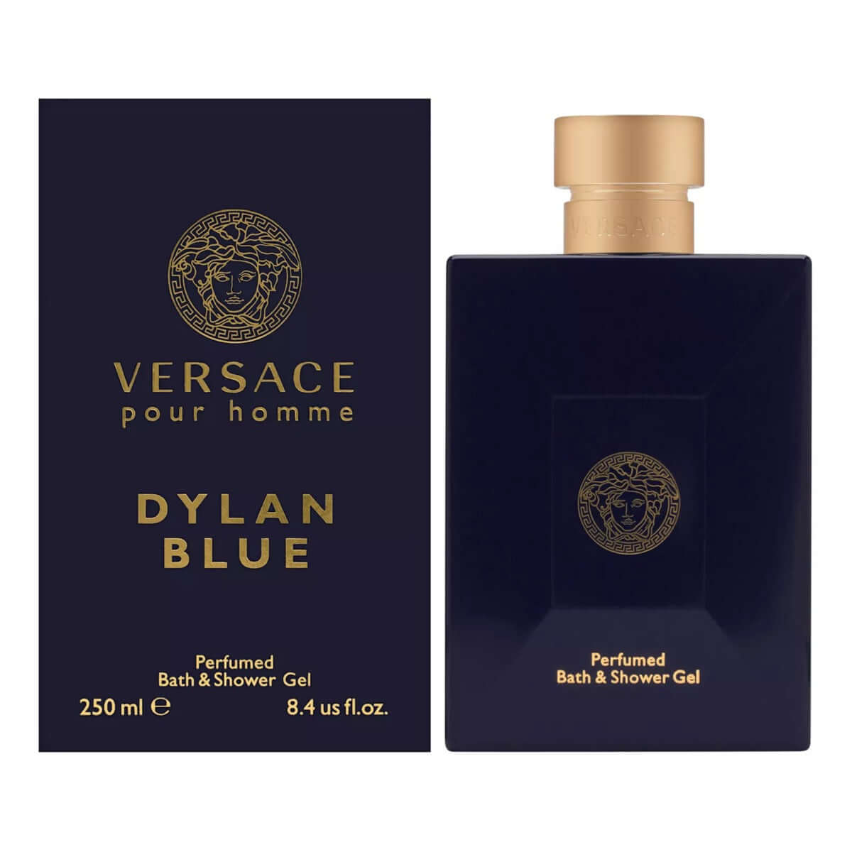 Dylan Blue by Gianni Versace bath & shower gel for men 8.4 oz New in Box