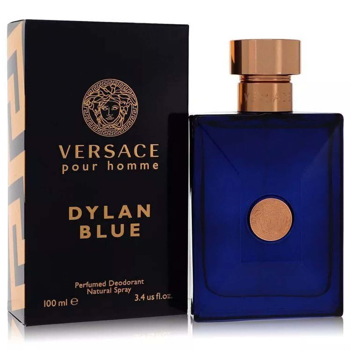 Dylan Blue by Gianni Versace deodorant sray for men 3.3 / 3.4 oz New in Box