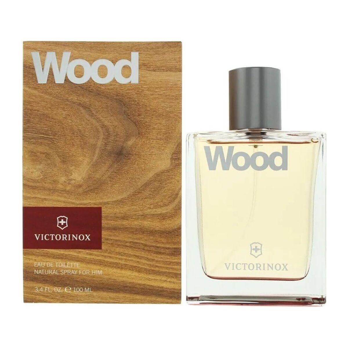 Victorinox Wood by Swiss Army cologne men EDT 3.3 / 3.4 oz New in Box 7611160211767