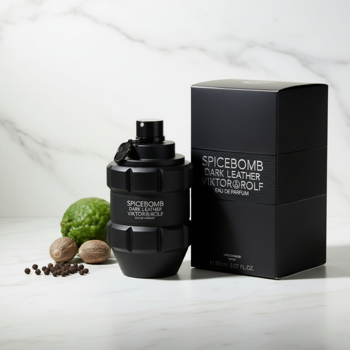 Viktor & Rolf Spicebomb Dark Leather Eau de Parfum Spray for Men 5.07 oz (150 ml) 3614274158137