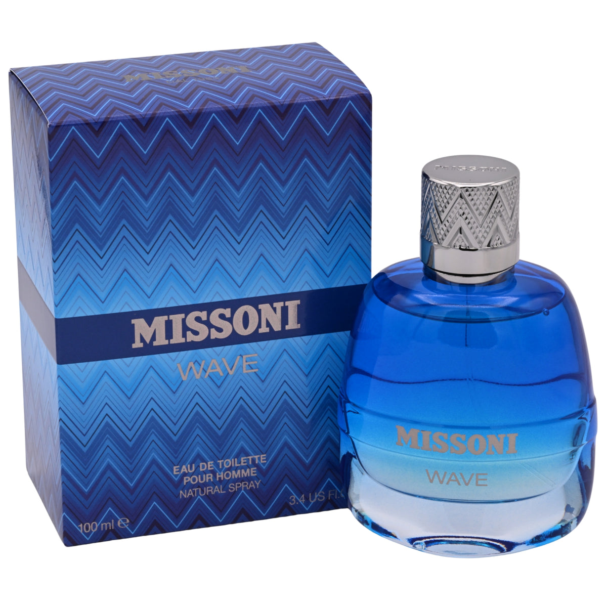 Wave by Missoni cologne for men EDT 3.3 /3.4 oz New In Box 8011003858156