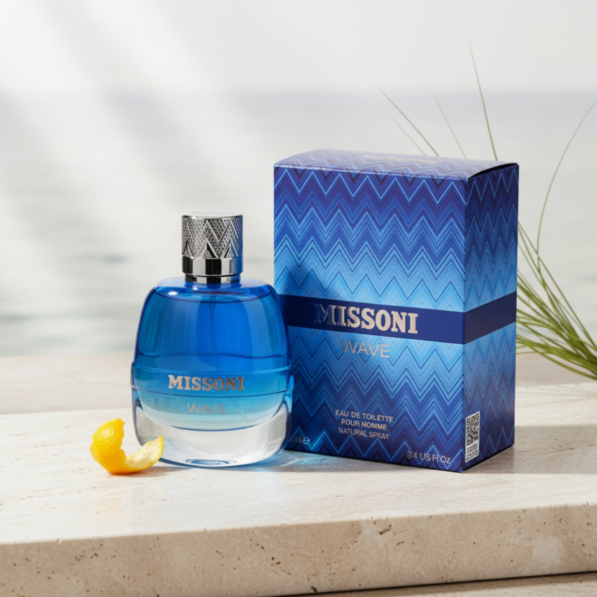 Wave by Missoni cologne for men EDT 3.3 /3.4 oz New In Box 8011003858156