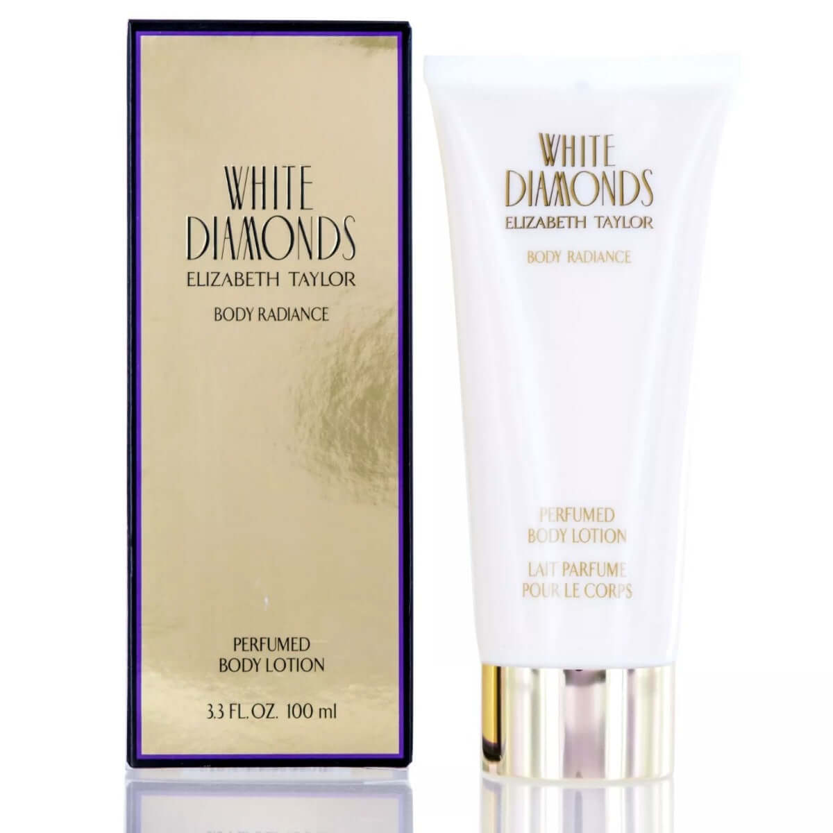 White Diamonds by Elizabeth Taylor body lotion for women 3.3 / 3.4 oz New in Box 716393043820