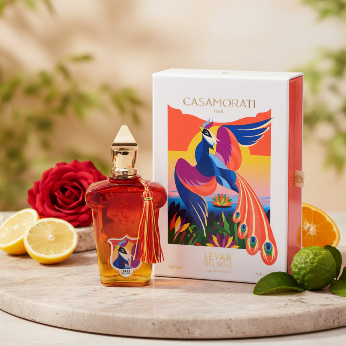 Xerjoff Casamorati 1888 Levar del Sole Eau de Parfum Spray Unisex 3.4 oz (100 ml) New Retail Box 8054320902959