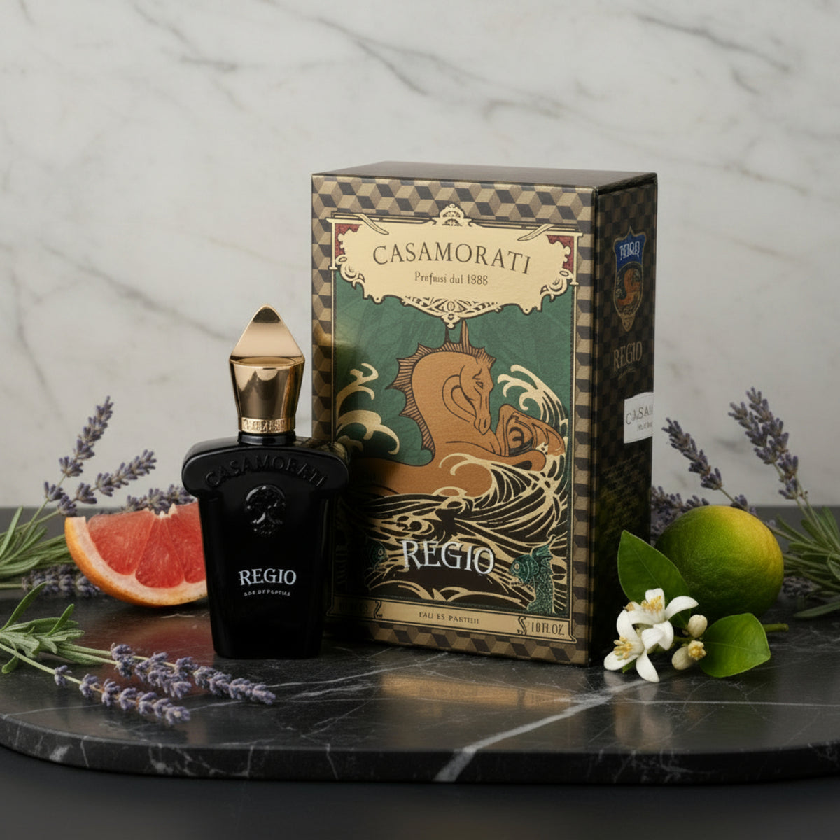 Xerjoff Casamorati Regio Eau de Parfum Spray Unisex 1.0 fl oz (30 ml) New Retail Box 8033488154561