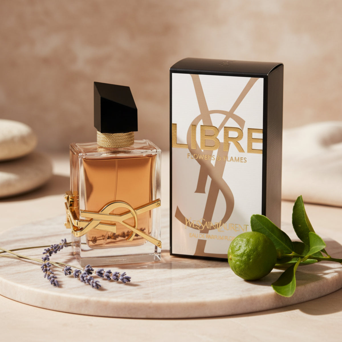 Yves Saint Laurent Libre Flowers & Flames Eau de Parfum Spray for Women 1.7 oz (50 ml) New in Box 3614274151152