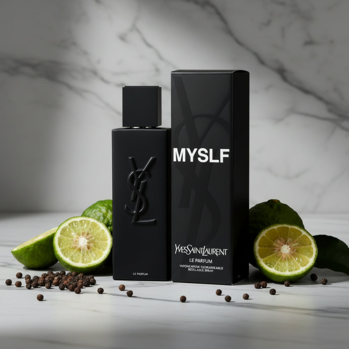 Yves Saint Laurent MYSLF Le Parfum Parfum Spray for Men 2.0 oz / 60 ml New Retail Box 3614274114652