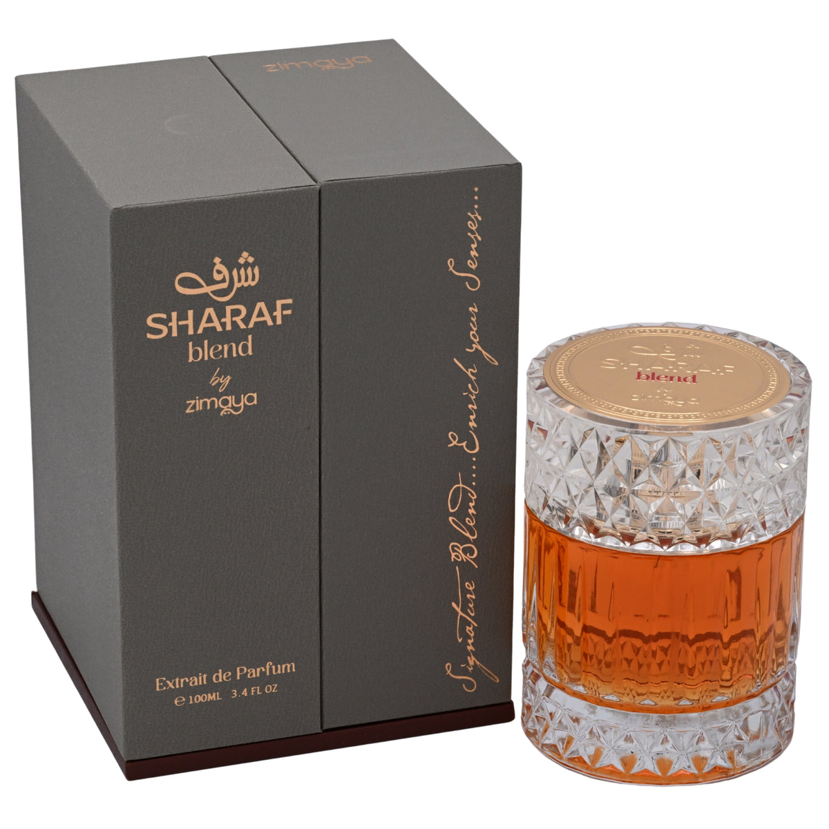 Zimaya Sharaf Blend by Afnan Eau de Parfum Spray for Men 3.4 oz 6290171074205
