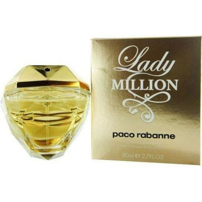 Paco Rabanne LADY MILLION Paco Rabanne women perfume EDT 2.7 oz NEW IN BOX at $ 48.29