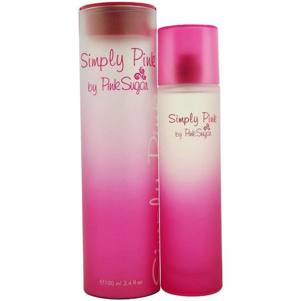 SIMPLY PINK Aquolina women 3.3 / 3.4 oz EDT perfume New in Box - 3.4 oz / 100 ml