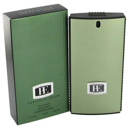 Perry Ellis PE PORTFOLIO GREEN by Perry Ellis Cologne 3.4 oz New in Box at $ 18.95