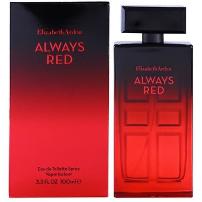 Elizabeth Arden ALWAYS RED by Elizabeth Arden EDT Perfume 3.4 3.3 oz  NEW IN BOX at $ 20.79