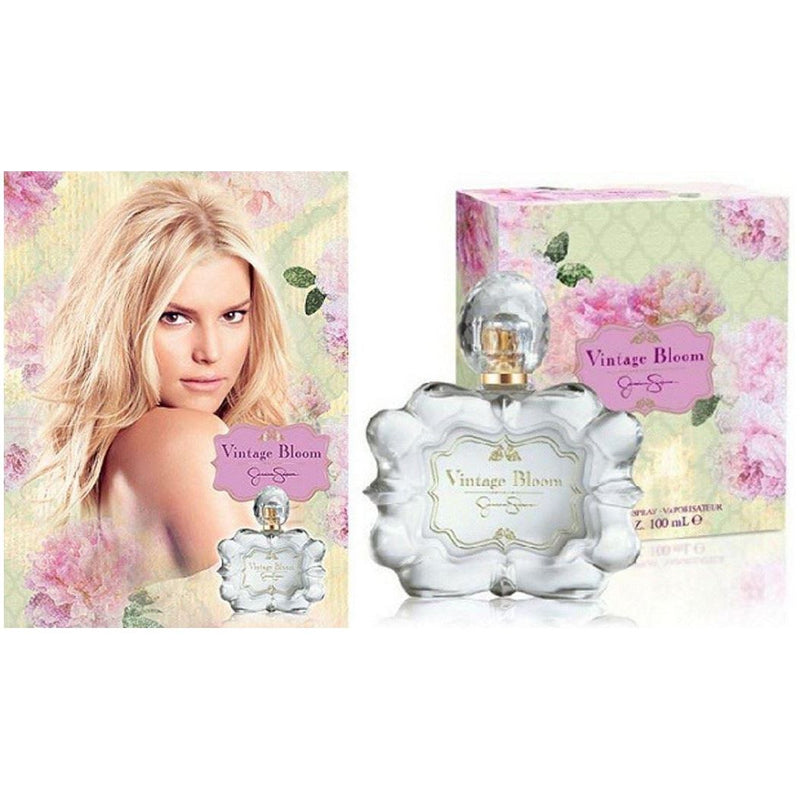 Jessica Simpson Vintage Bloom by Jessica Simpson 3.4 oz 3.3 edp Perfume for Women New in Box at $ 14.23