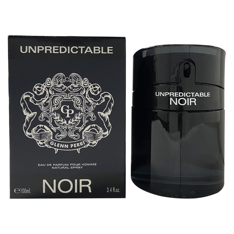 Unpredictable Noir by Glenn Perri cologne for men EDP 3.3 / 3.4 oz New In Box
