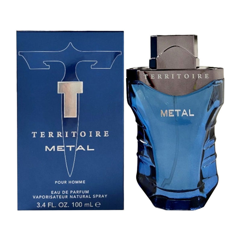 Territoire Metal by Yzy cologne for men EDP 3.3 / 3.4 oz New in Box