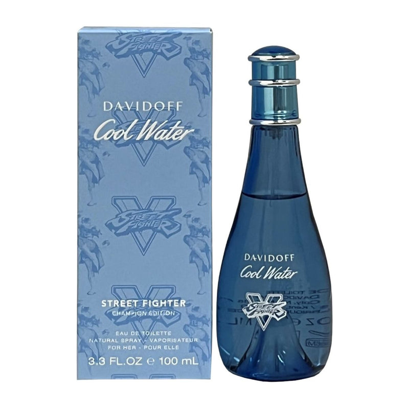 Cool Water Street Fighter by Davidoff for women EDT 3.3 / 3.4 oz New In Box