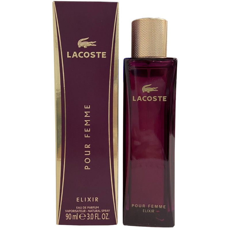 Lacoste Pour Femme Elixir by Lacoste for her EDP 3.0 oz New in Box