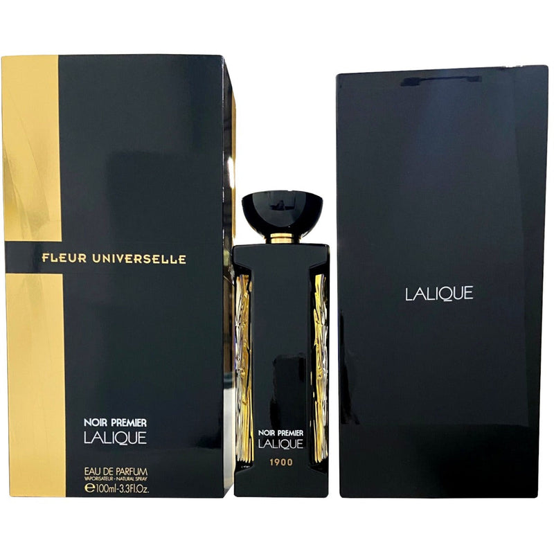 Fleur Universelle Noir Premier Lalique for unisex EDP 3.3 / 3.4 oz New in Box