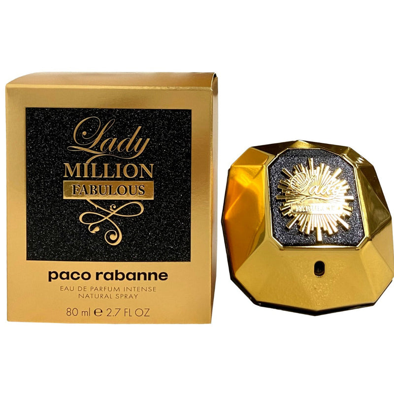 Lady Million Fabulous by Paco Rabanne for women EDP Intense 2.7 oz New in Box