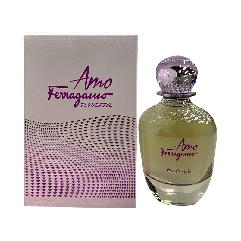 Amo Ferragamo Flowerful by Salvatore Ferragamo her EDT 3.3 / 3.4 oz New in Box