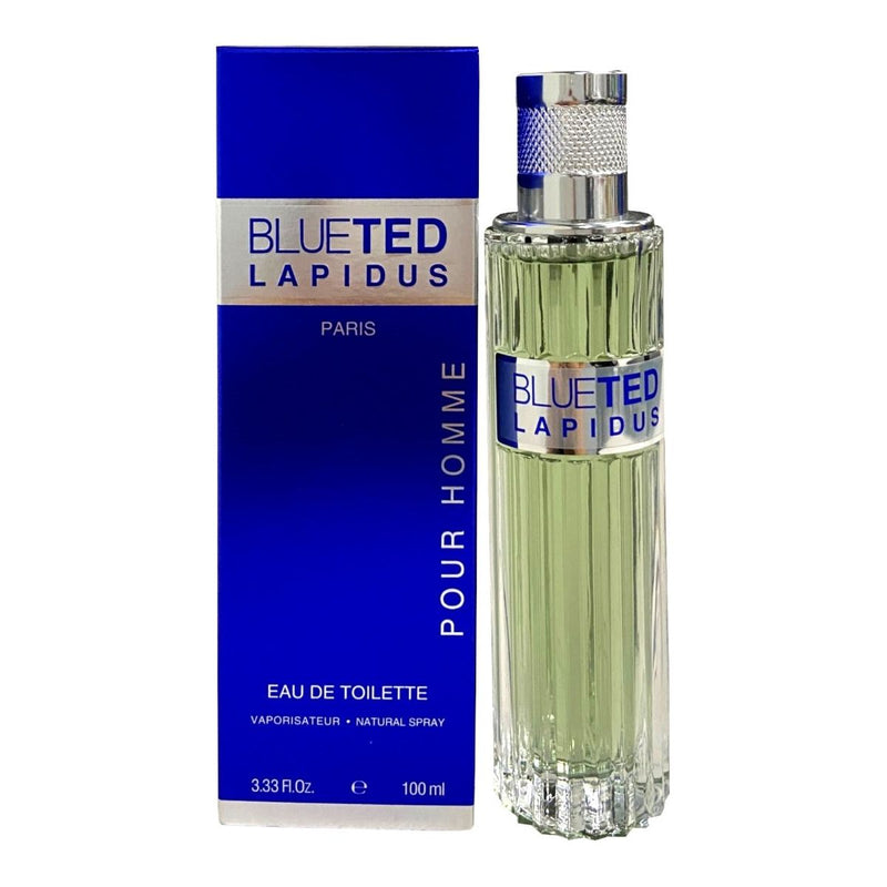 BlueTed Pour Homme by Ted Lapidus cologne EDT 3.3 / 3.4 oz New in Box Blue