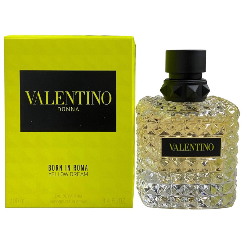 Donna Born In Roma Yellow Dream by Valentino for her EDP 3.3 / 3.4 oz New in Box