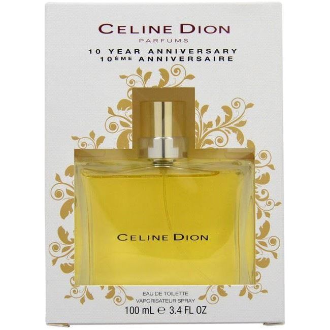 Celine Dion CELINE DION 10 YEAR ANNIVERSARY by Celine Dion 3.3 / 3.4 oz Perfume EDT New in Box at $ 19.84