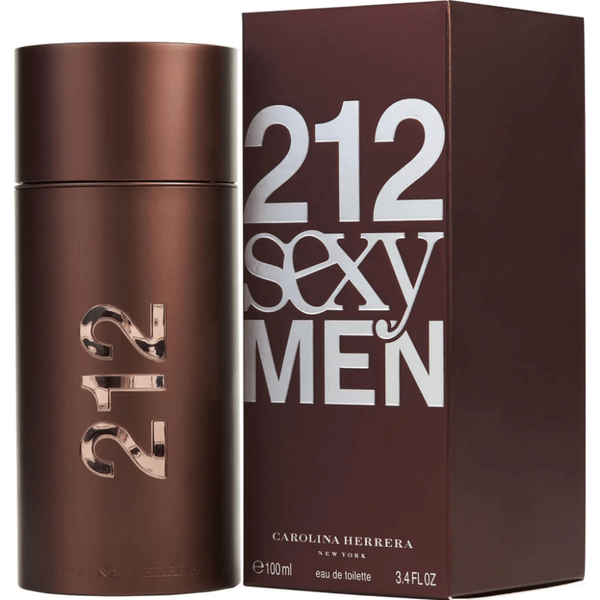 212 SEXY MEN for Men by Carolina Cologne EDT 3.3 / 3.4 oz NEW IN BOX