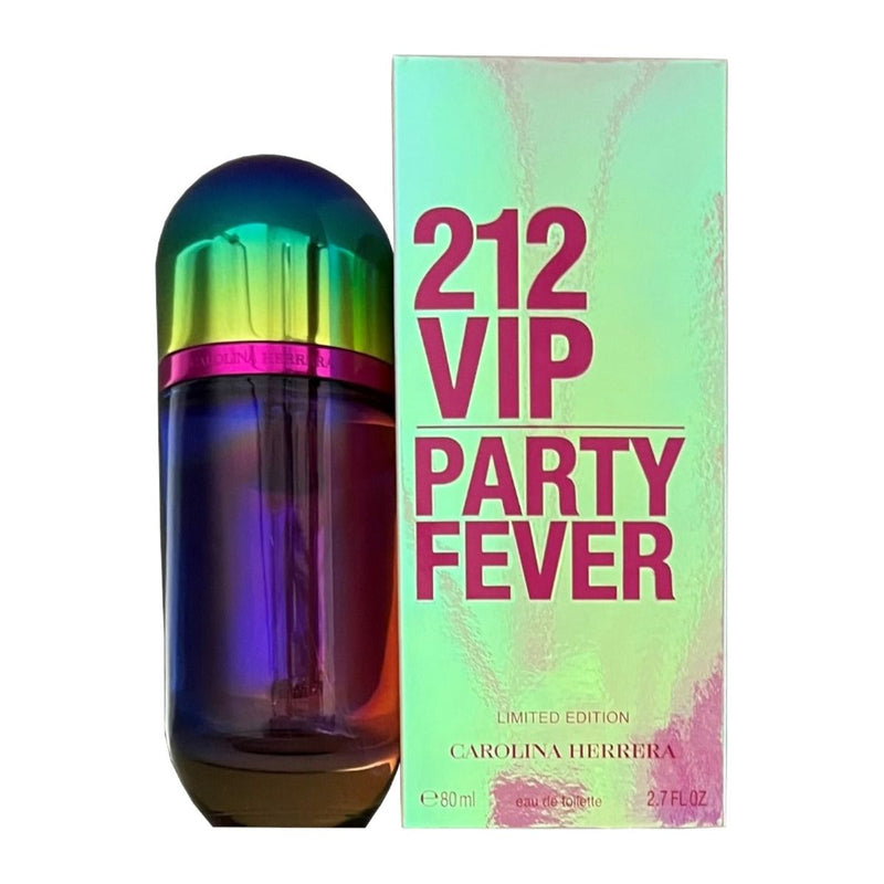 212 Vip Party Fever by Carolina Herrera for her EDT 3.3 / 3.4 New in Box
