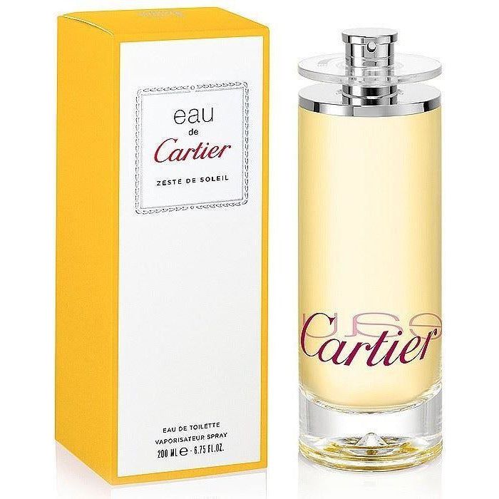 Cartier eau de Cartier ZESTE DE SOLEIL unisex edt 6.75 oz 6.7 6.8 NEW IN BOX at $ 56.93
