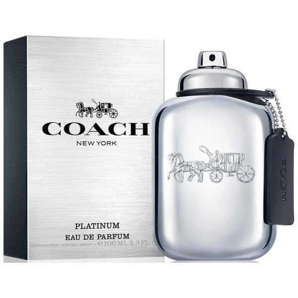 COACH NEW YORK PLATINUM by Coach cologne for men EDP 3.3 / 3.4 oz New in Box