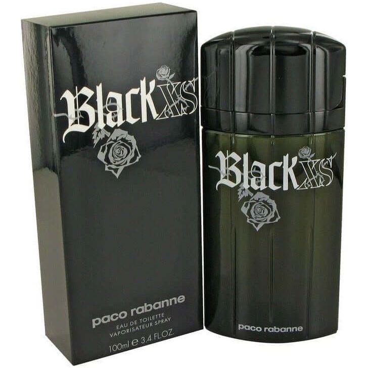 Paco Rabanne BLACK XS Men Paco Rabanne 3.3 oz 3.4 edt Cologne Spray New in BOX at $ 38.14