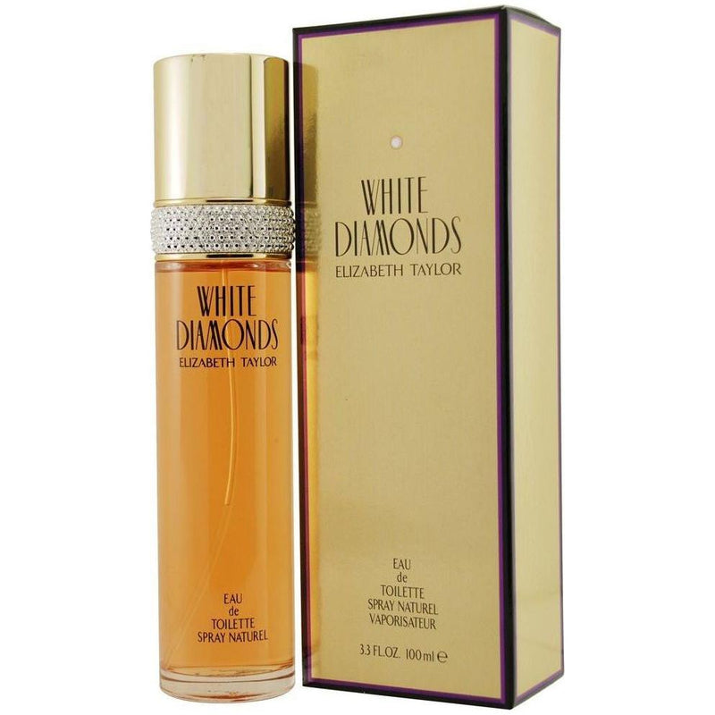 Elizabeth Arden White Diamonds Elizabeth Taylor women 3.3 oz 3.4 edt NEW IN BOX at $ 23.23